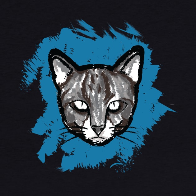 Grunge Cat by marsdesign